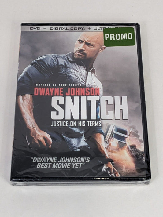 Snitch: Justice On His Terms Dwayne Johnson DVD + Digital Copy + Ultraviolet