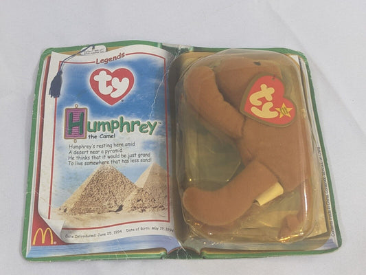 McDonalds Legends Humphrey The Camel Teenie Beanie Babies 2000