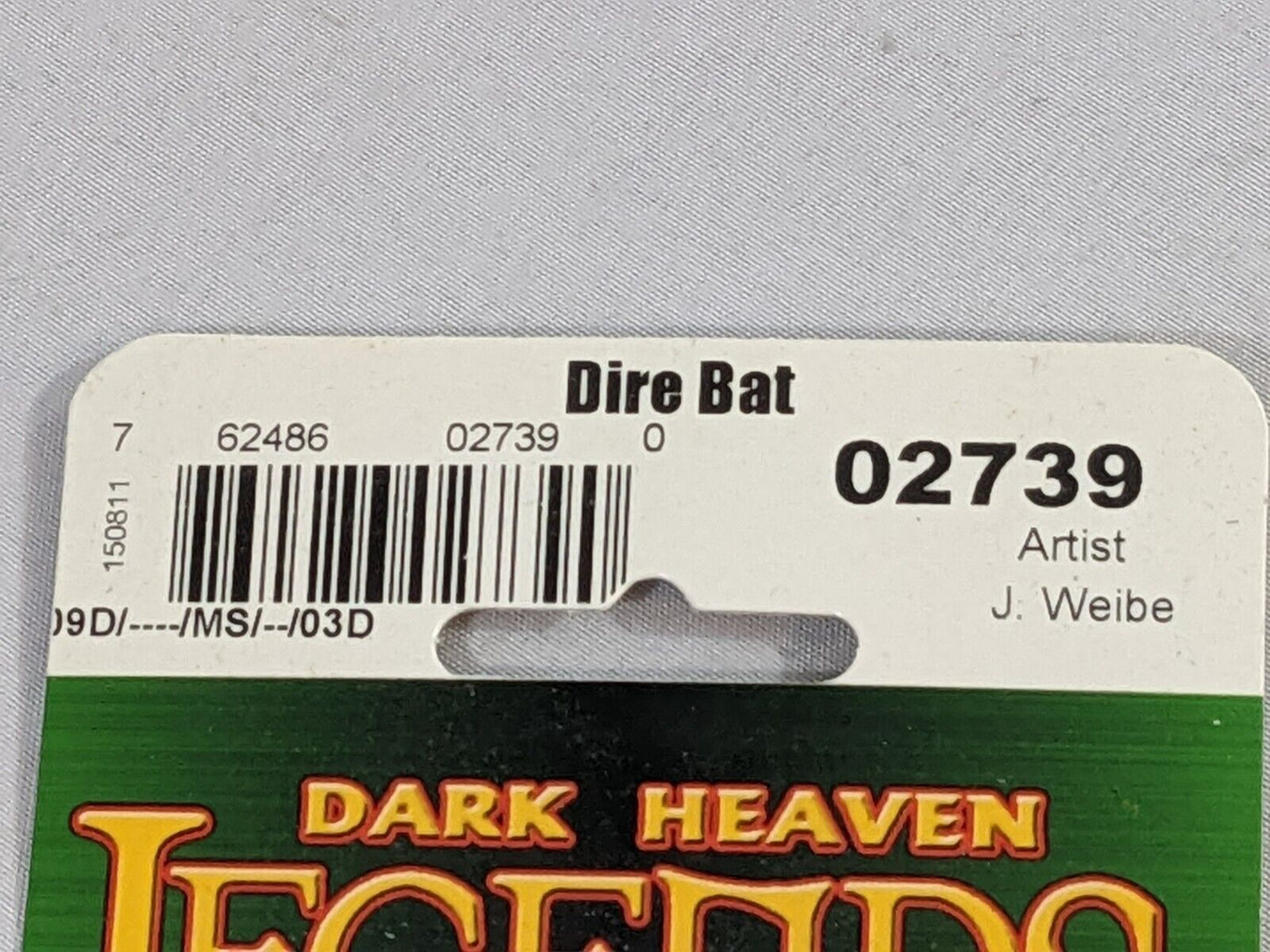 Dark Heaven Legends Dire Bat Reaper Miniature 02739 by J. Weibe