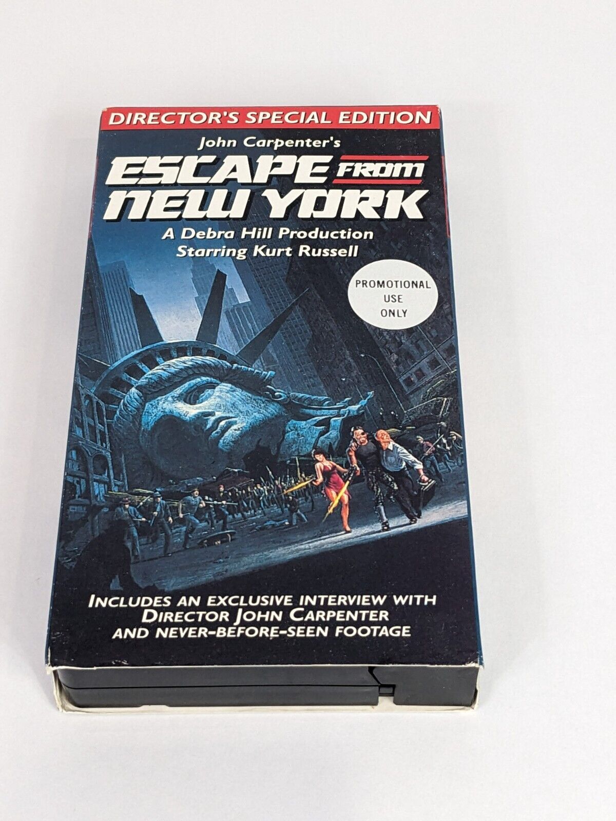 Escape From New York Director's Special Edition VHS RARE Promotional Video