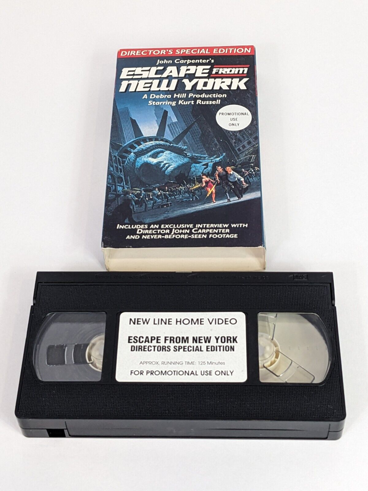 Escape From New York Director's Special Edition VHS RARE Promotional Video