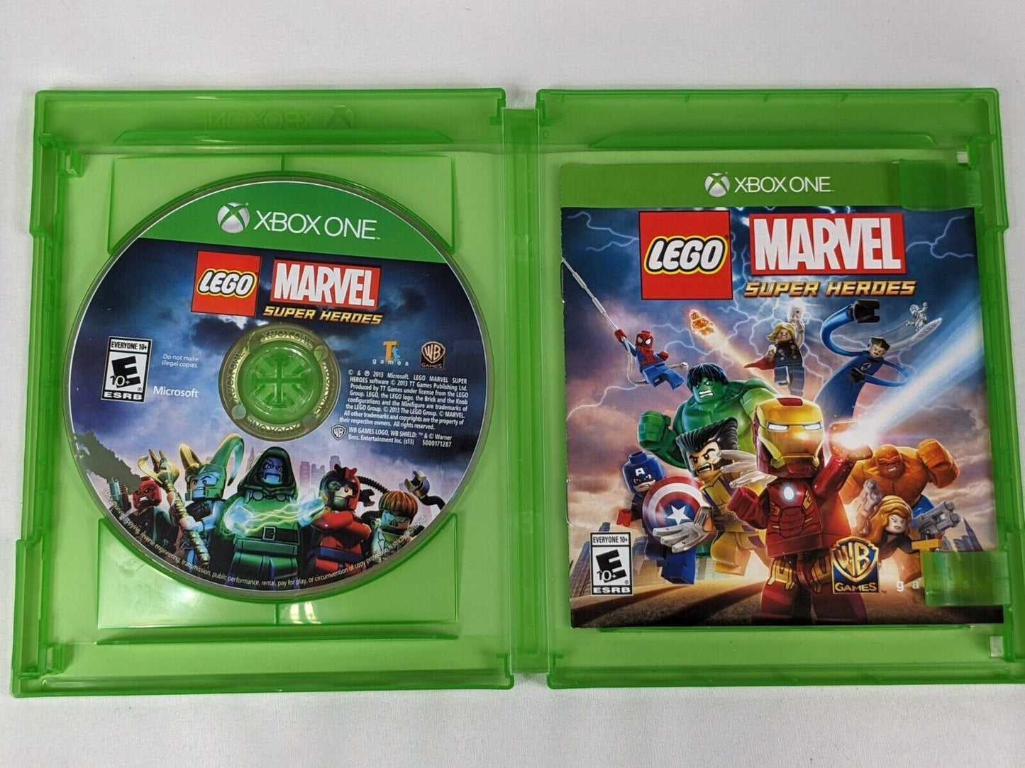 Microsoft Xbox One Lego: Marvel Super Heroes Video Game Disc