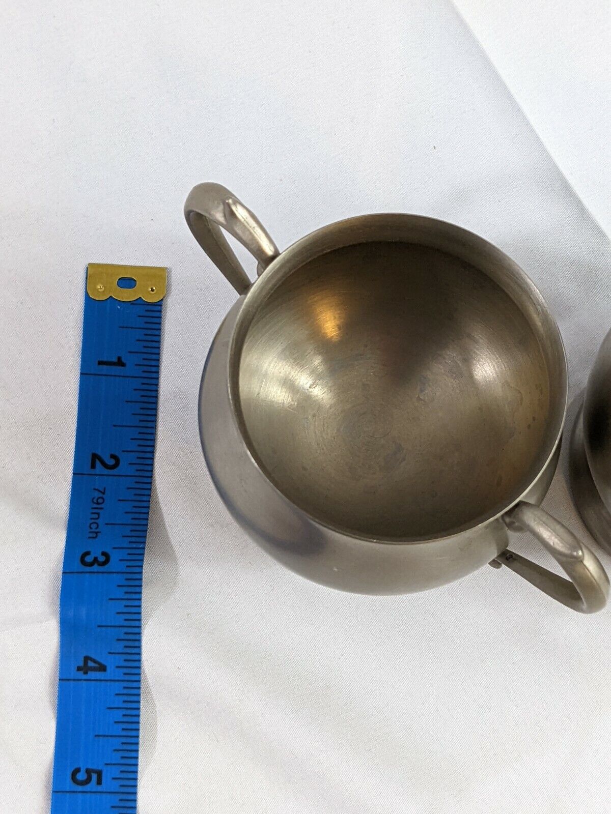 Vintage Creamer & Sugar FB Rogers Silver Co. Silver on Copper Plated Coffee Pour