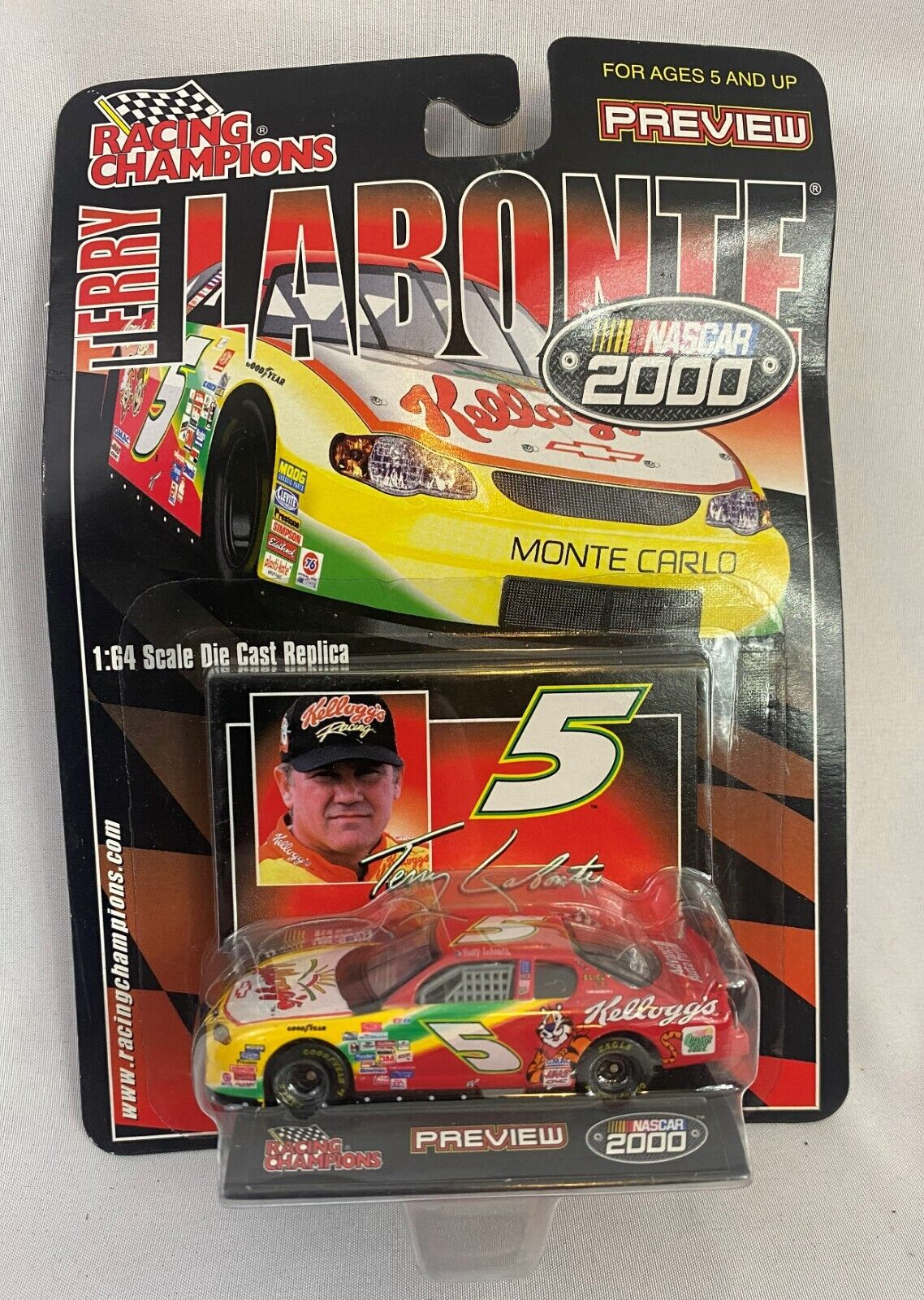 Racing Champions Terry Labonte 1:64 Die Cast Replica Nascar 2000 Collectible Toy