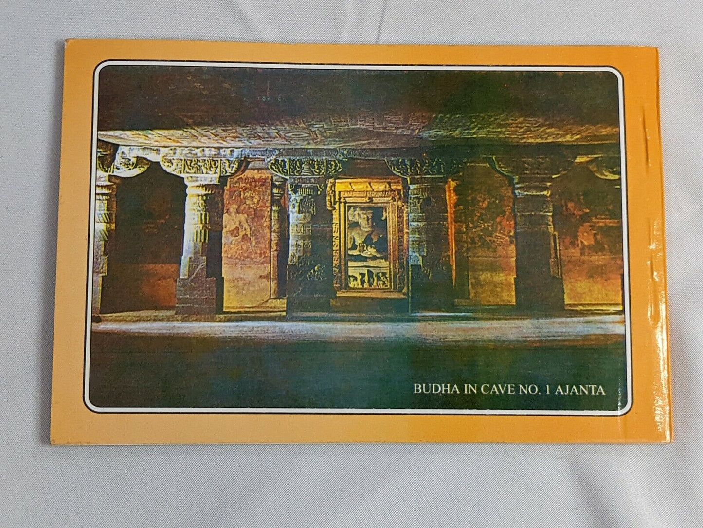 Ajanta India Cave Paintings 12 Colour Picture Collectible Post Cards