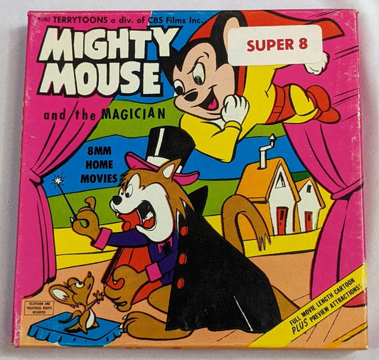 Terrytoons Mighty Mouse and the Magician Full Movie Length Cartoon Super 8