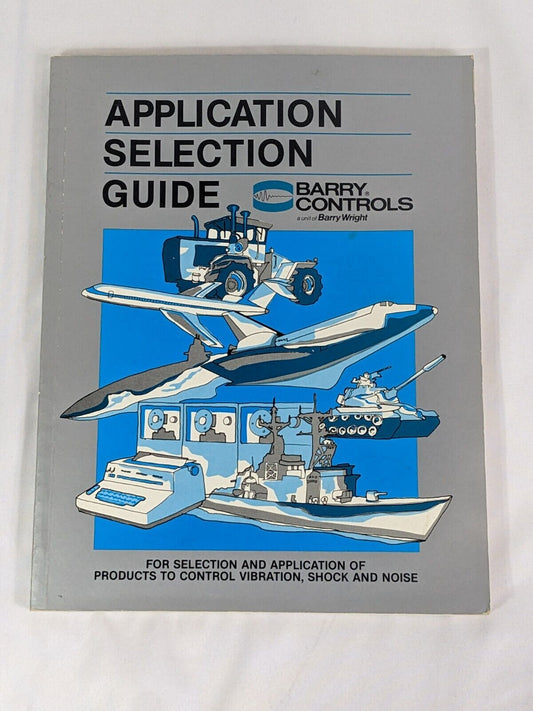 Barry Controls Application Selection Guide Shock Vibration Noise Control Catalog