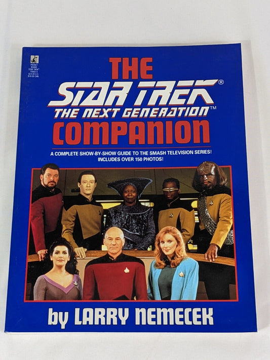 The Star Trek The Next Generation Companion by Larry Nemecek Complete TV Guide