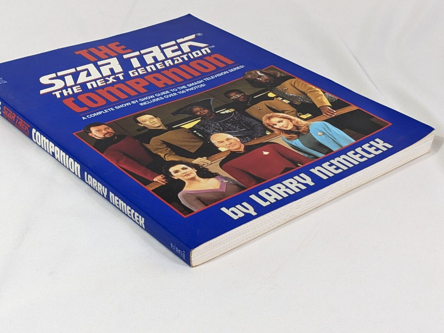 The Star Trek The Next Generation Companion by Larry Nemecek Complete TV Guide