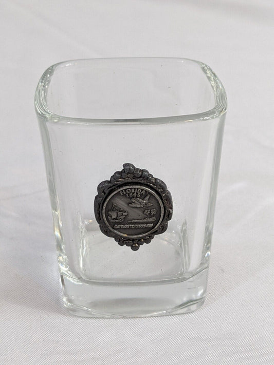 Commemorative State Shot Glass Vintage Collection Florida 1845