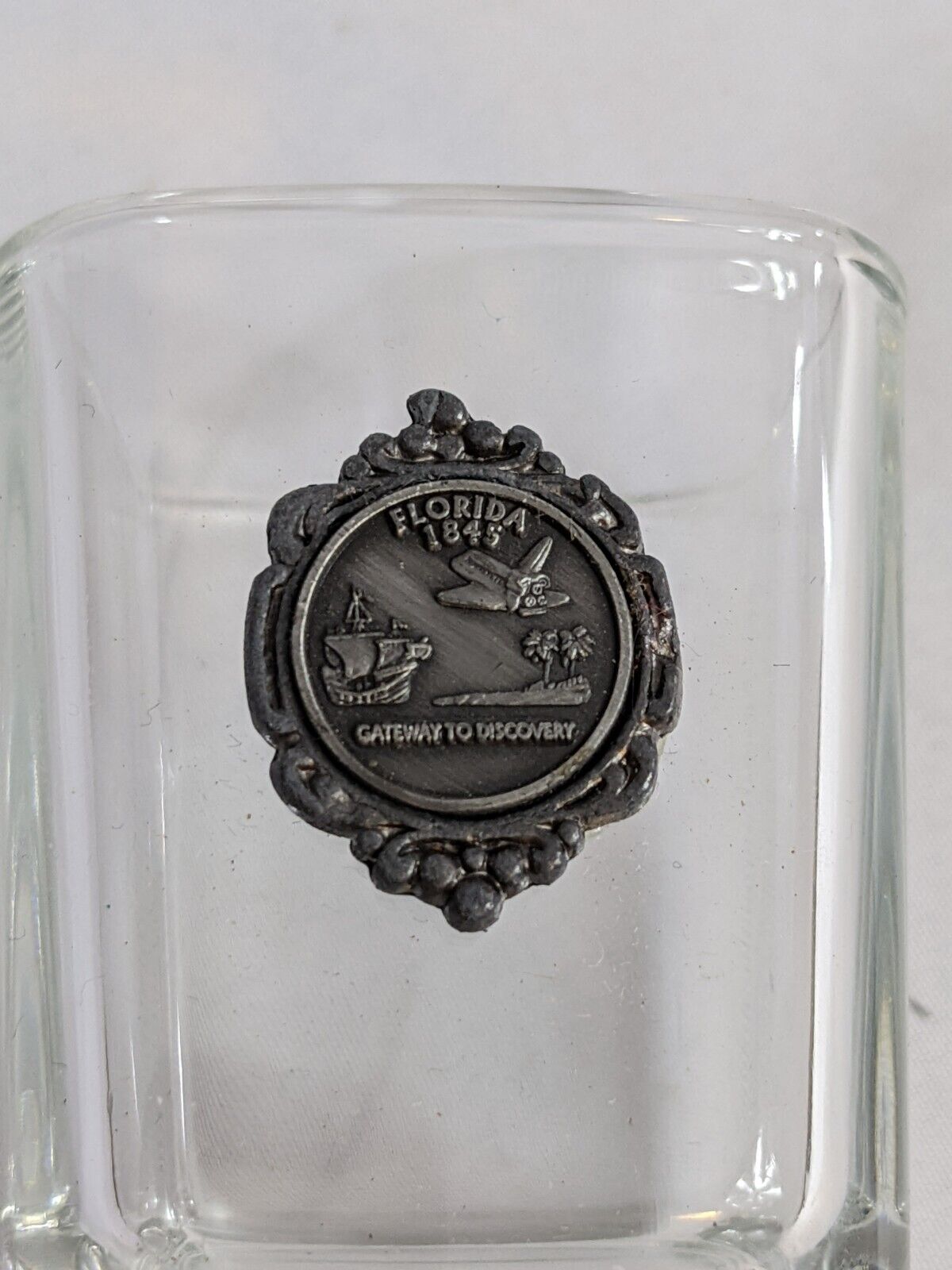 Commemorative State Shot Glass Vintage Collection Florida 1845