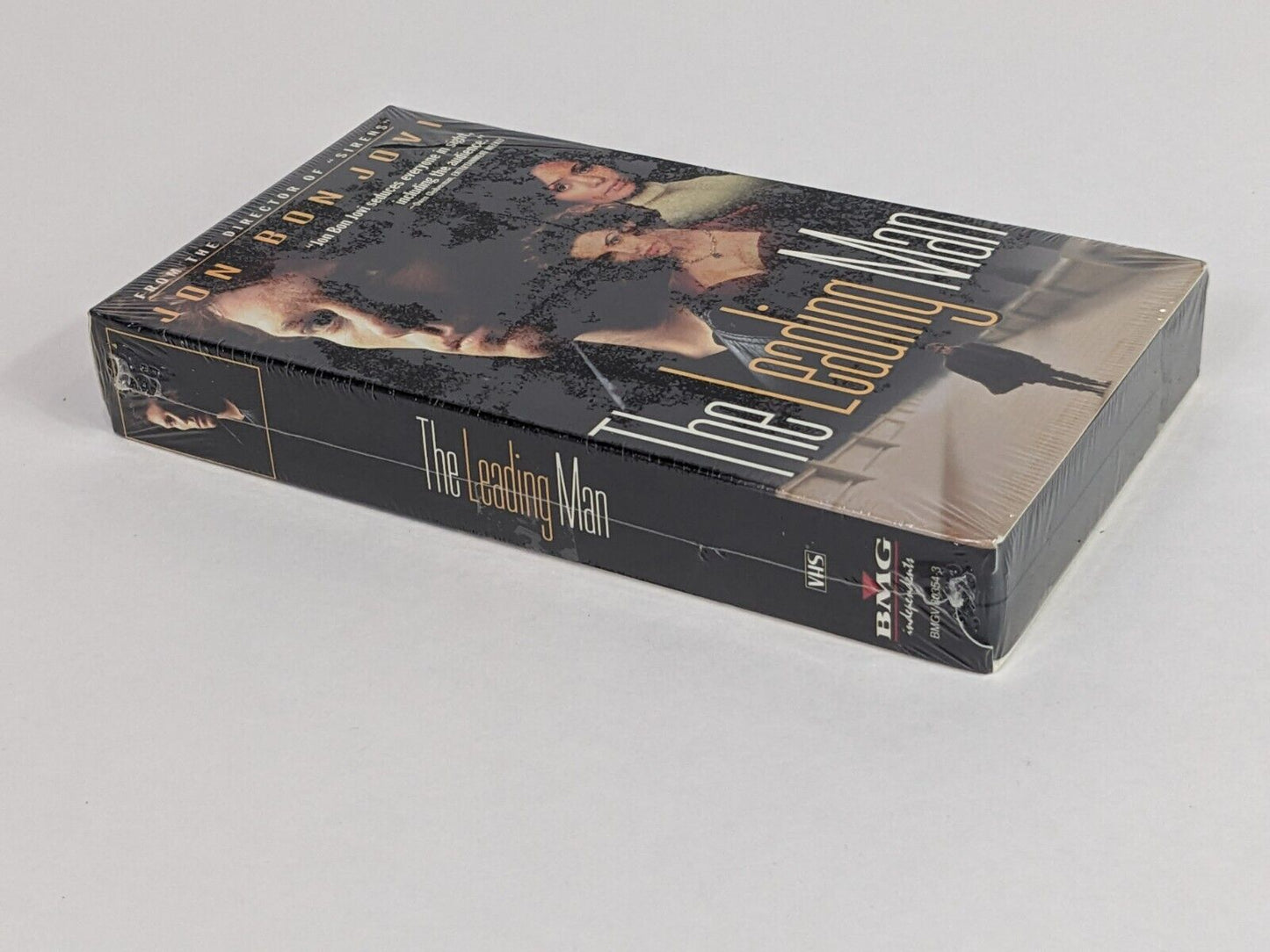 The Leading Man Jon Bon Jovi VHS Tape Romance Comedy Movie Screening Copy