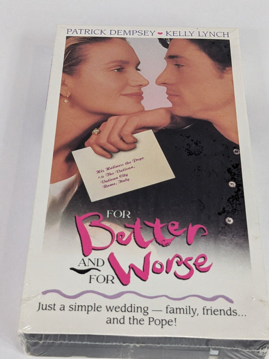 For Better and For Worse Full-Length Screening VHS Patrick Dempsey Kelly Lynch