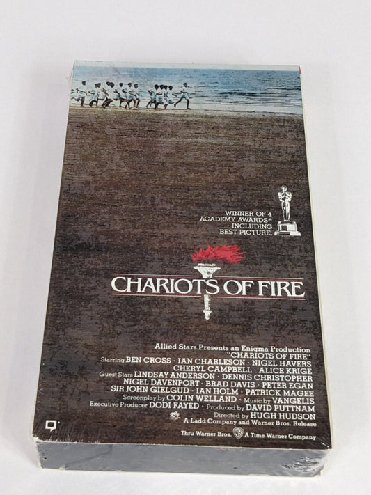 Chariots of Fire Historical Sports Drama Film VHS Tape Warner Brothers