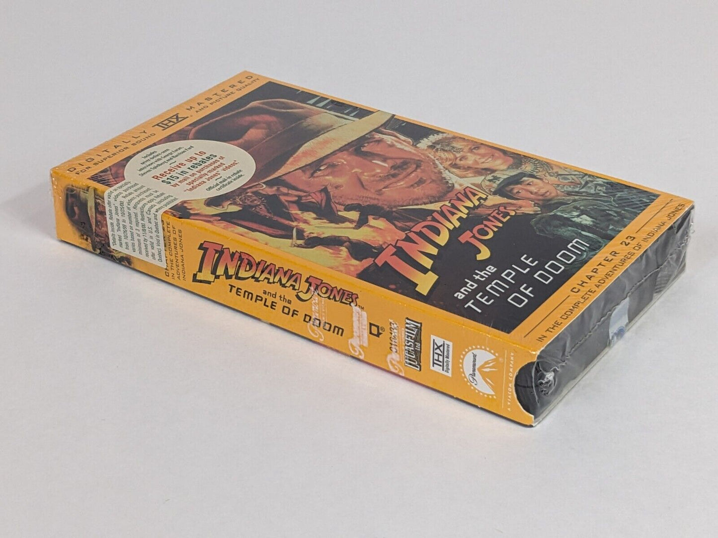 Indiana Jones and the Temple Doom Chapter 23 Digitally Mastered VHS Tape