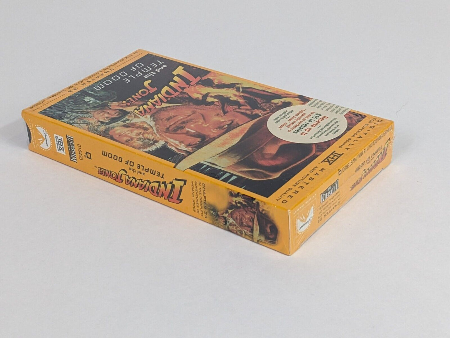 Indiana Jones and the Temple Doom Chapter 23 Digitally Mastered VHS Tape