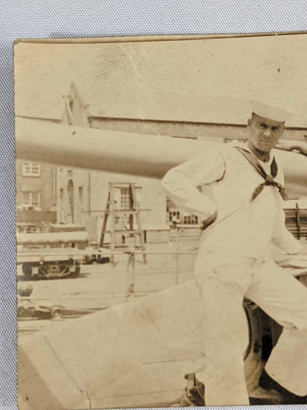 Vintage Crewmates USS Denver Navy Sailors Photograph Jake Watterson & Friend