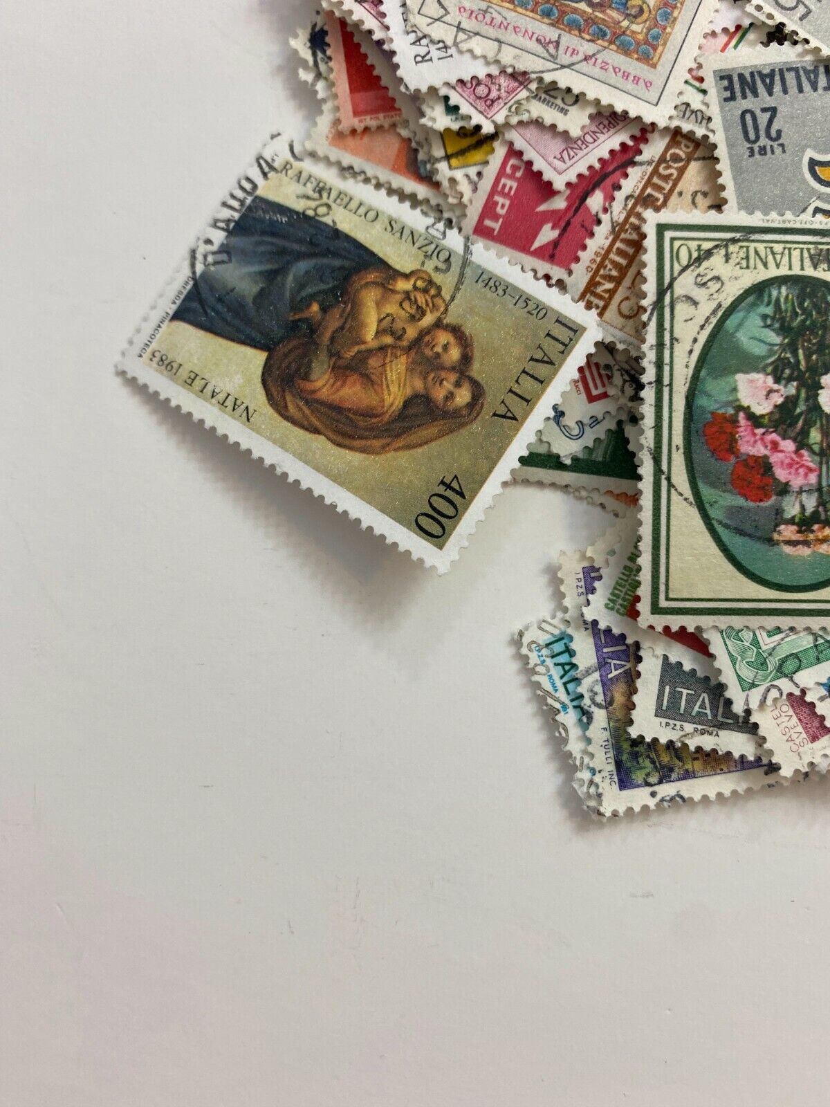 Huge Lot Italy Europe Collectible Postage Stamps