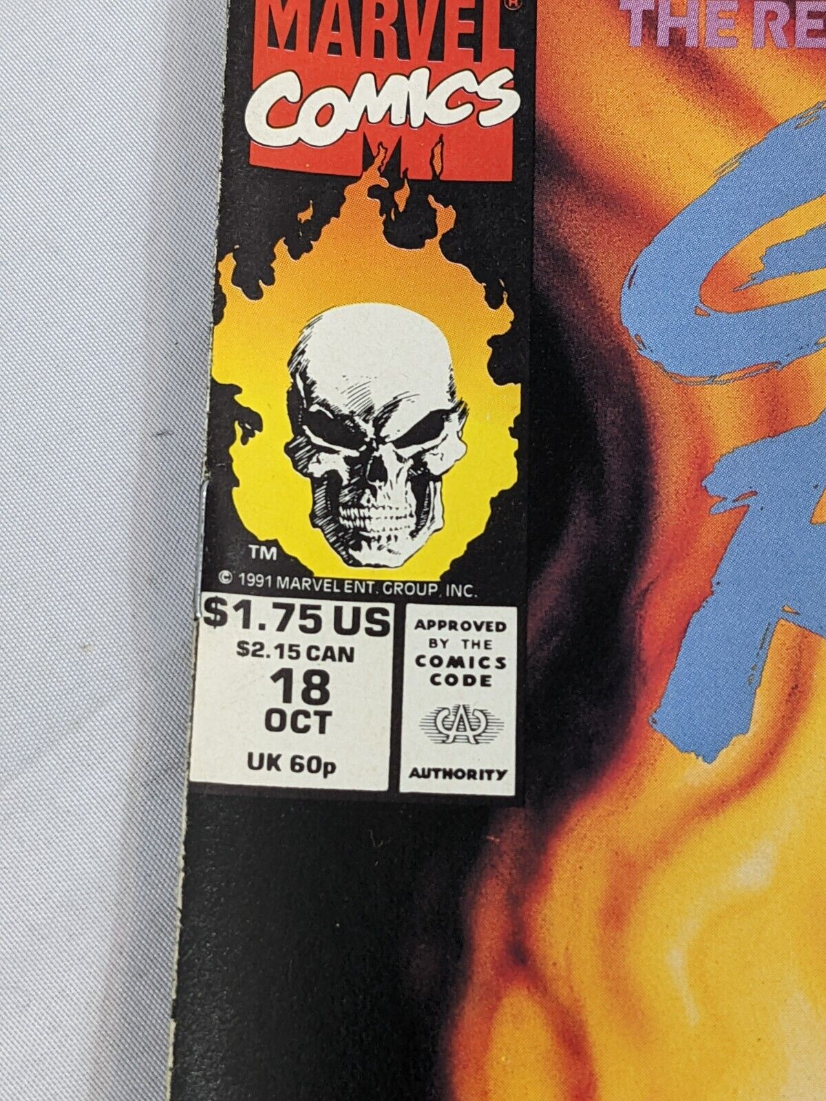 Marvel Comics Ghost Rider: The Resurrection of Barbara Ketch! #18 October 1991