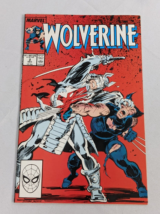 Marvel Wolverine Issue #2 December 1988 Collectible Comic Book