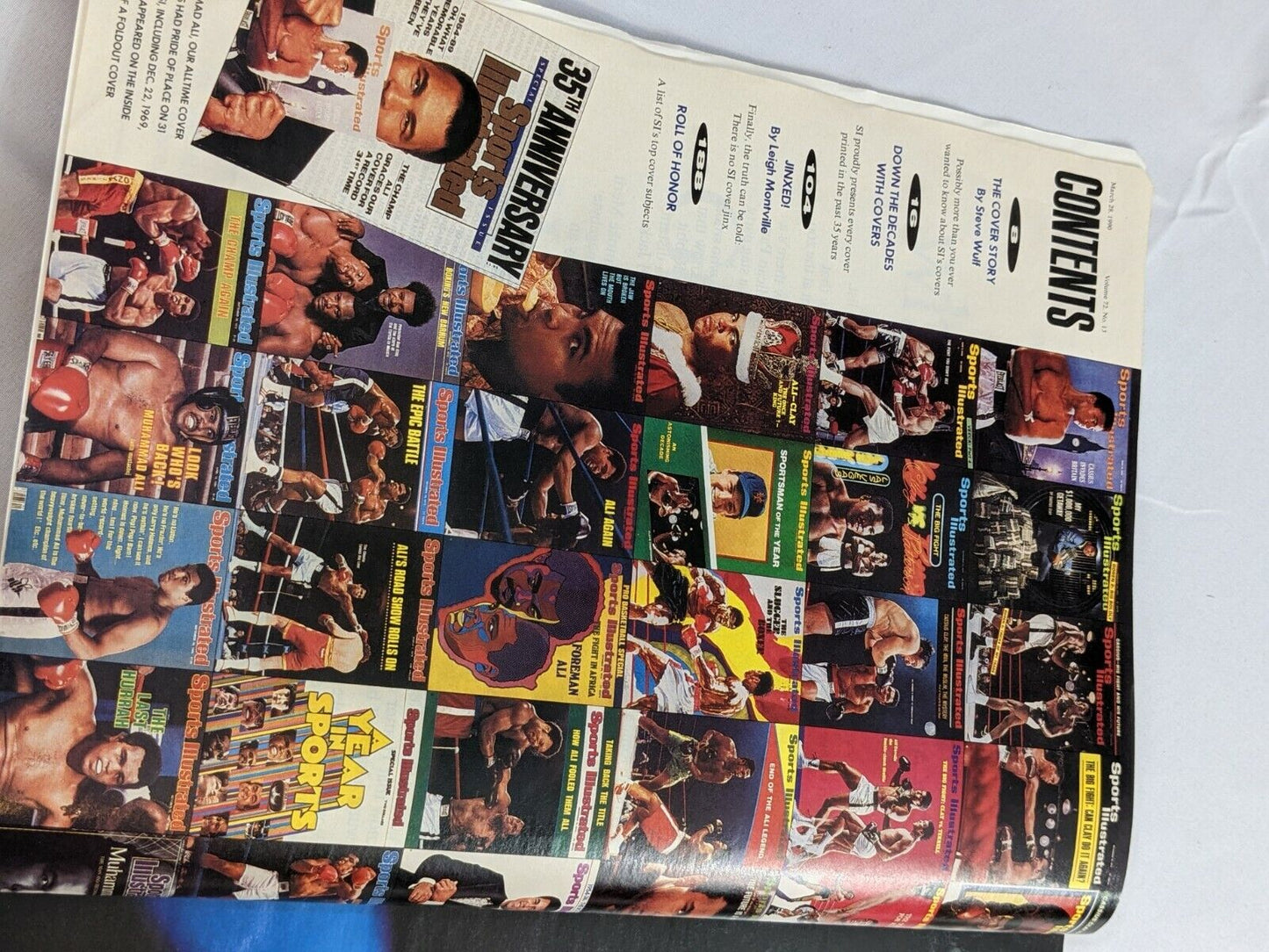 Sports Illustrated Special Issue - 35 years of Covers Magazine Collectible