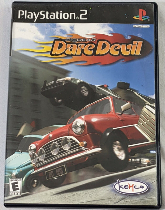 Playstation 2 PS2 Top Gear Dare Devil (2000) Car Racing Video Game by Kemco