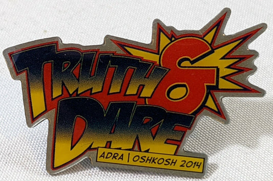Truth & Dare Adra Oshkosh 2014 Collectible Lapel Pin Badge by Wild Pins