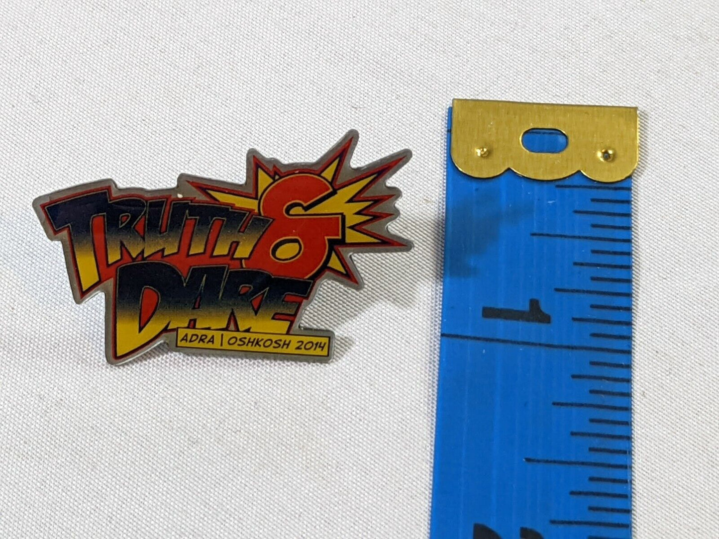 Truth & Dare Adra Oshkosh 2014 Collectible Lapel Pin Badge by Wild Pins