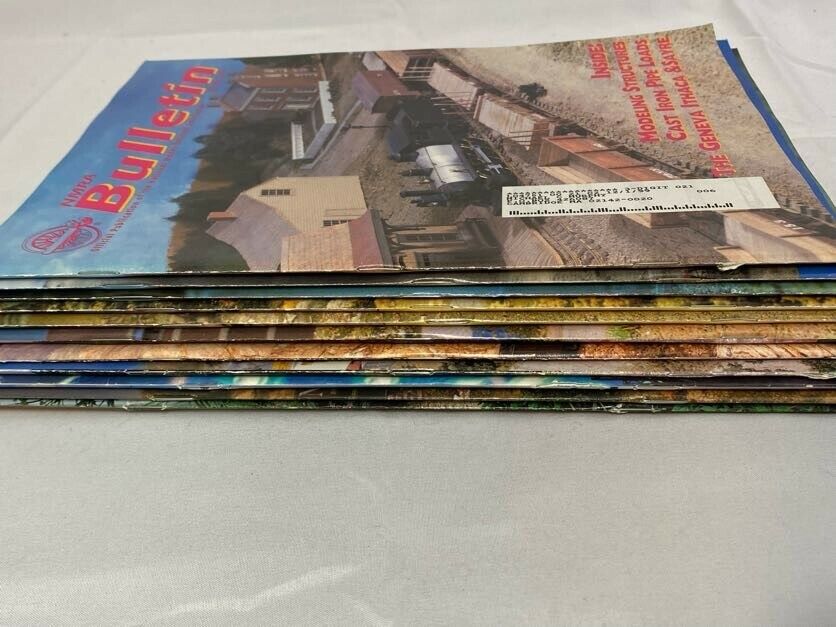 Lot of 11 NMRA Bulletin 2000 Collectible Magazine Monthly Issue MISSING MAY