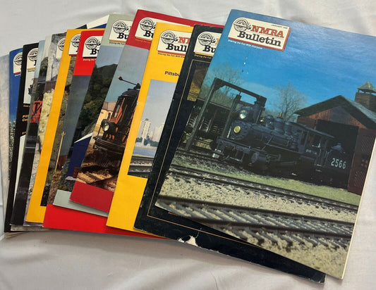 NMRA Bulletin January-December 1990 Collectible Magazine Complete Yearly Issue