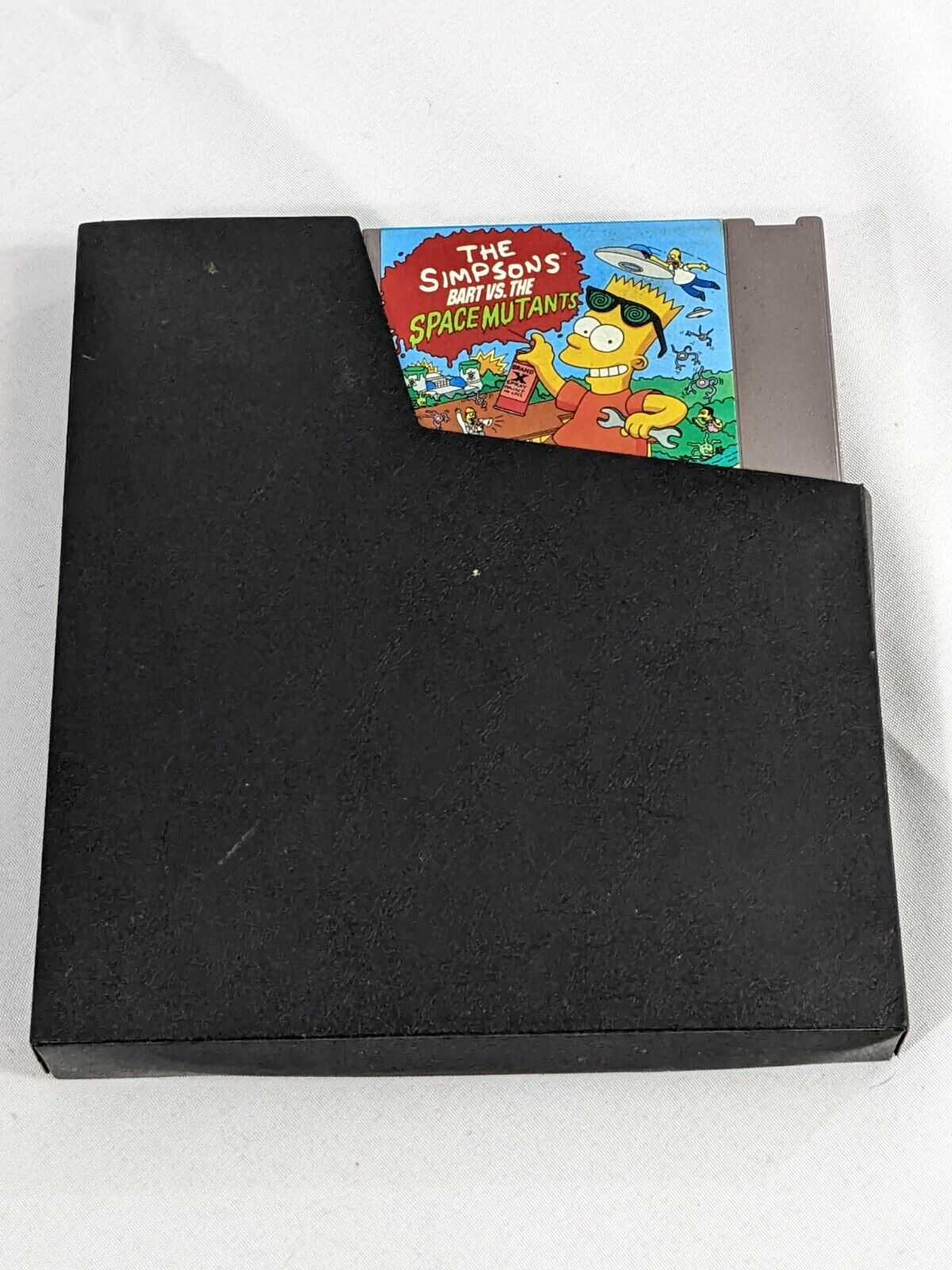 The Simpsons Bart Vs The Space Mutants Nintendo NES Vintage Video Game Cartridge