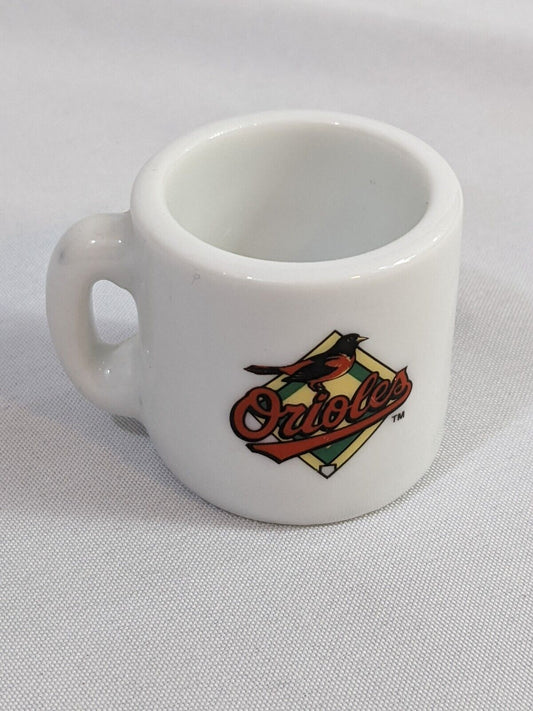 Baltimore Orioles Mini Mug MLBP A&A 2000 Espresso Coffee Shot White Collectibles