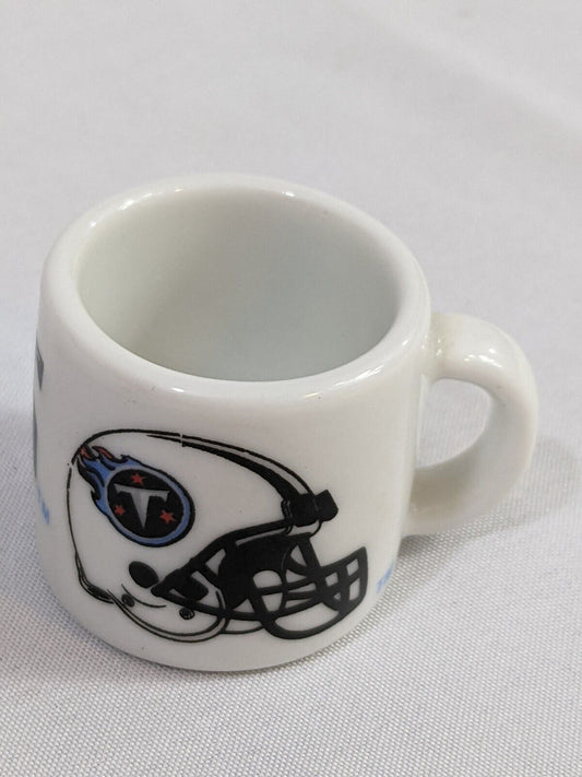 NFL Tennessee Titans Collectible Mini Mug Espresso Coffee Shot White