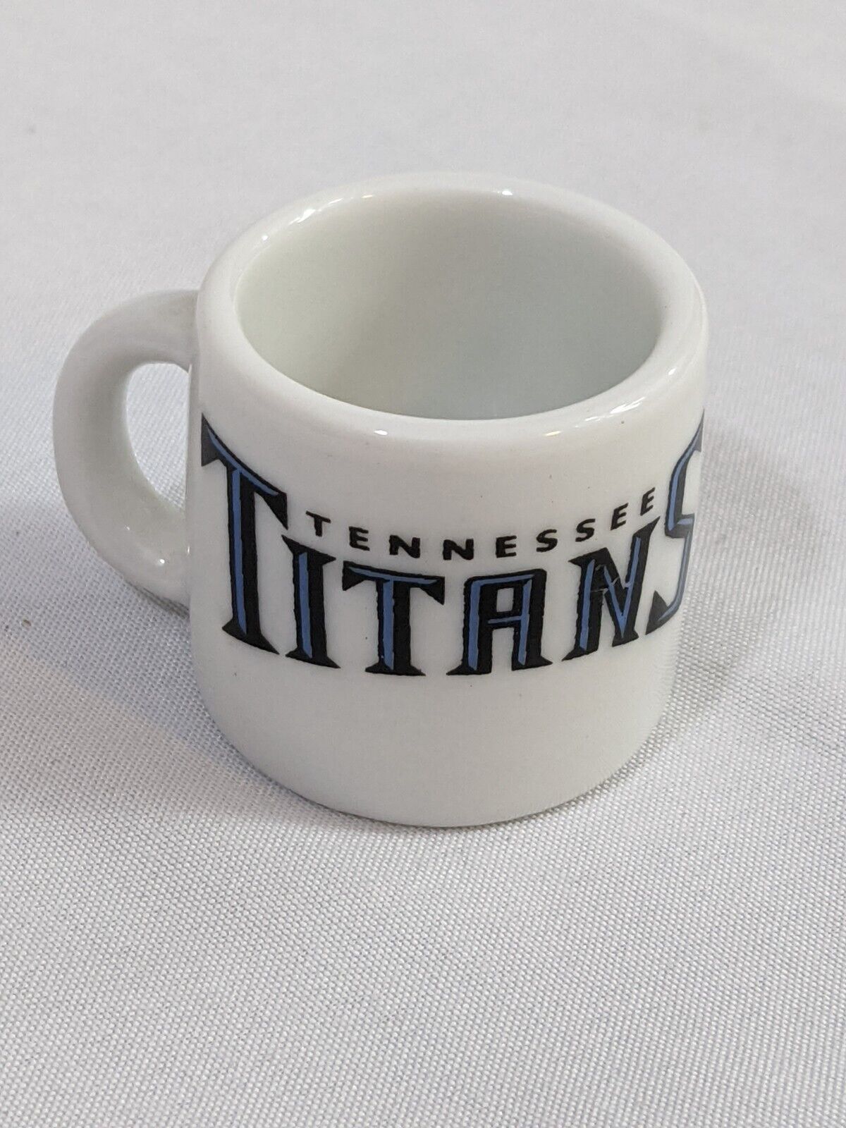 NFL Tennessee Titans Collectible Mini Mug Espresso Coffee Shot White