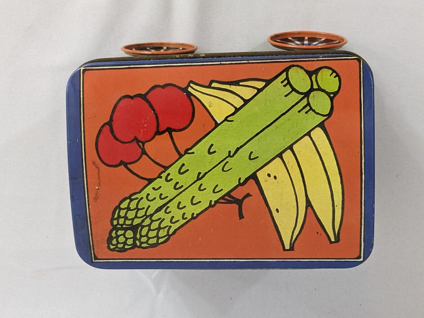 Vintage Sweeney Brothers Tin Can by JSNY Fresh Fruit & Produce Rolling Stall