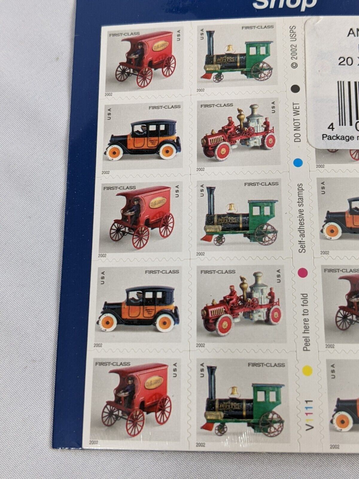 United States Postal Service USPS Self Adhesive Stamps Antique Toys #671501