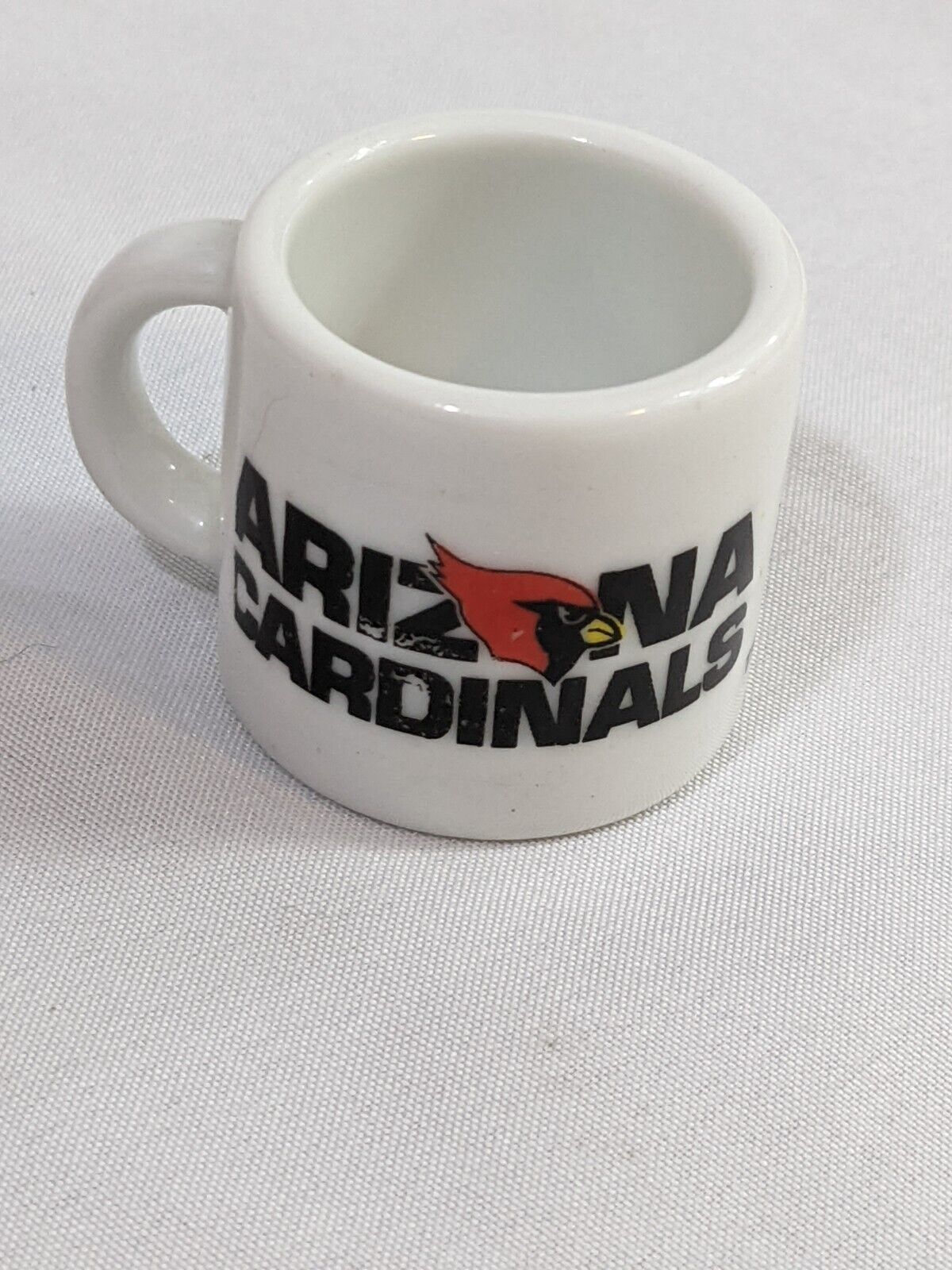 NFL Arizona Cardinals Collectible Mini Mug Espresso Coffee Shot White