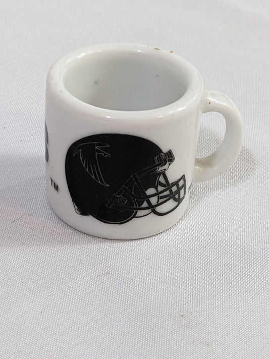 NFL Atlanta Falcons Collectible Mini Mug Espresso Coffee Shot White