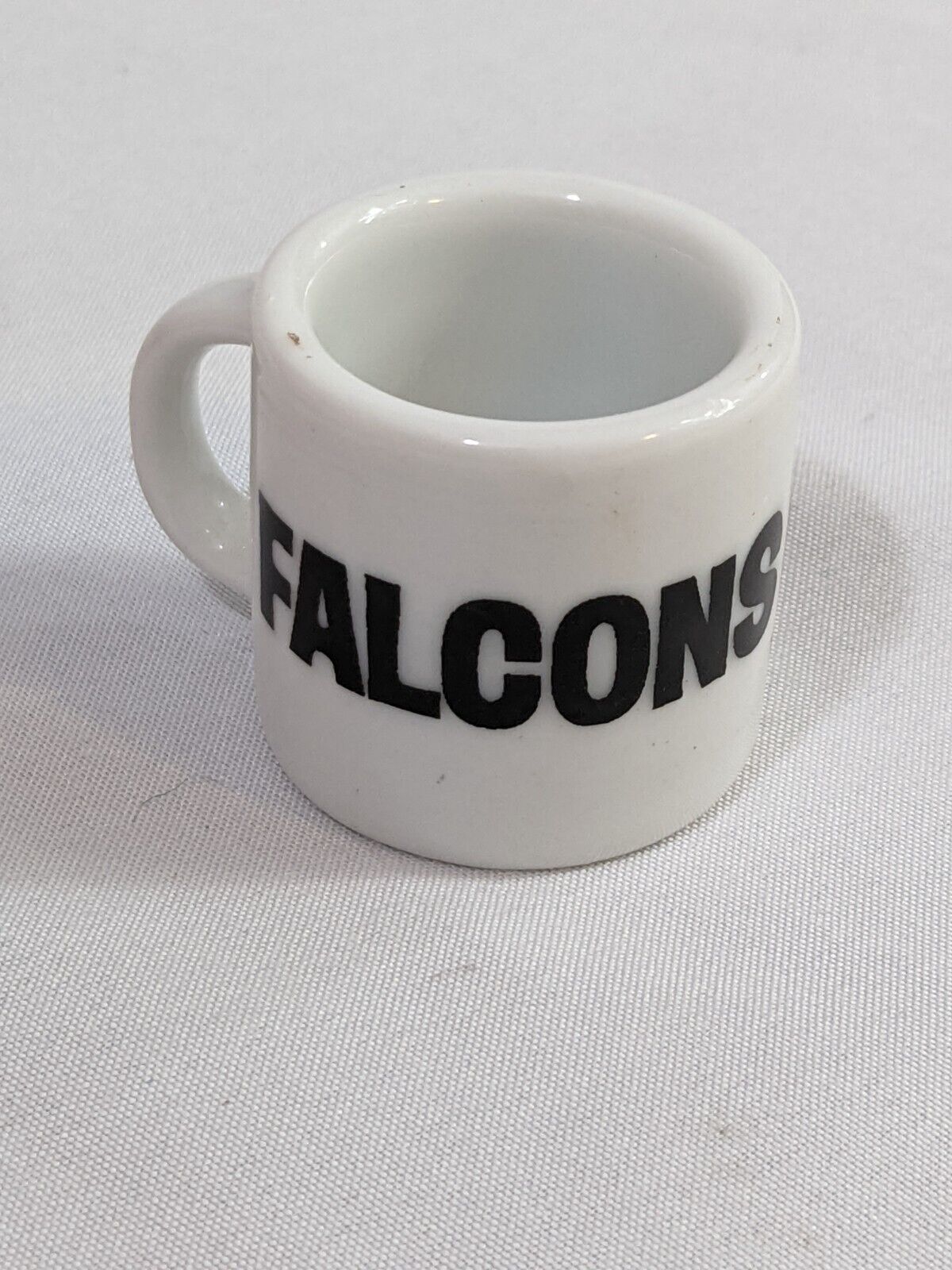 NFL Atlanta Falcons Collectible Mini Mug Espresso Coffee Shot White