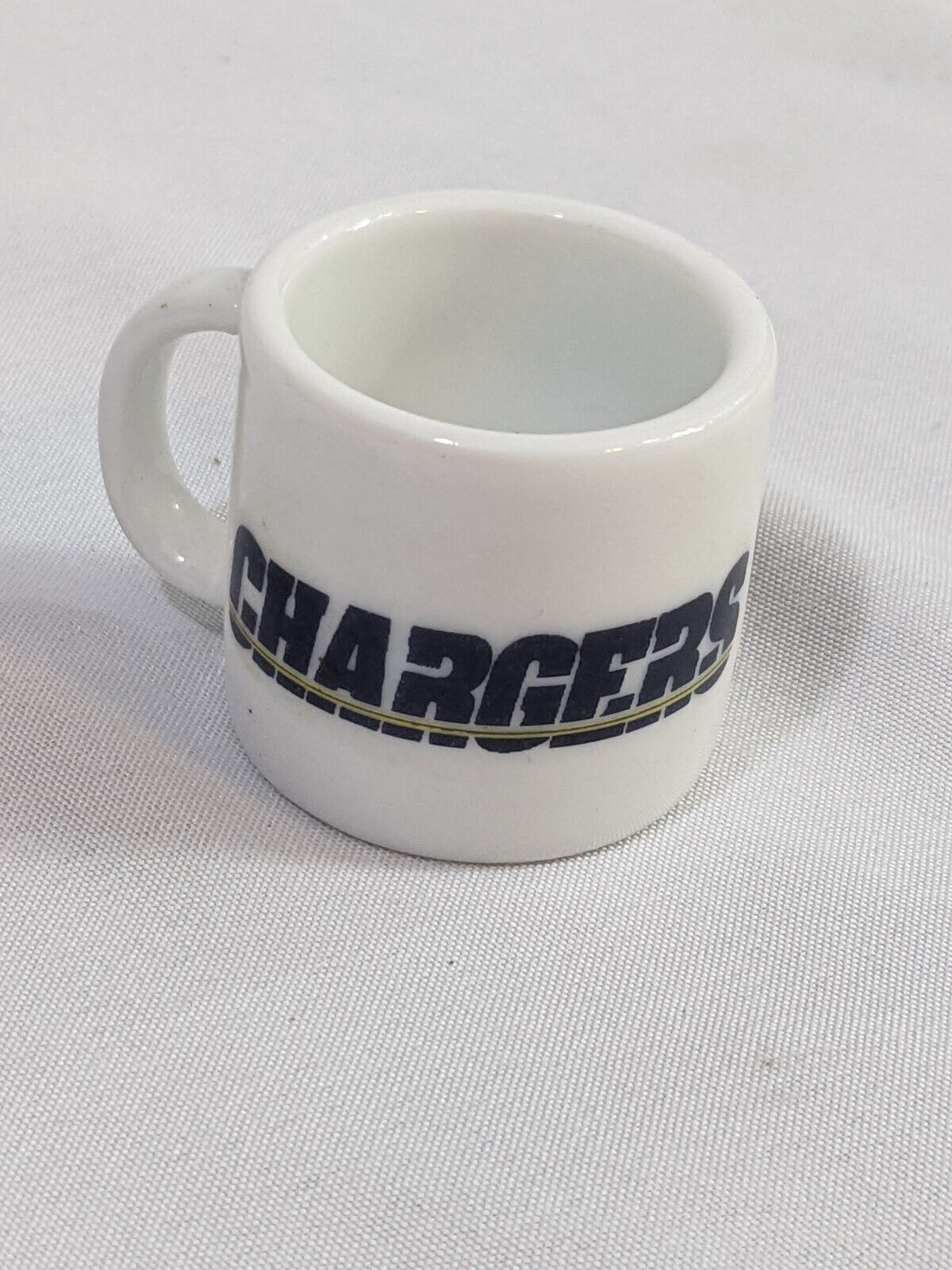 NFL Los Angeles Chargers Collectible Mini Mug Espresso Coffee Shot White