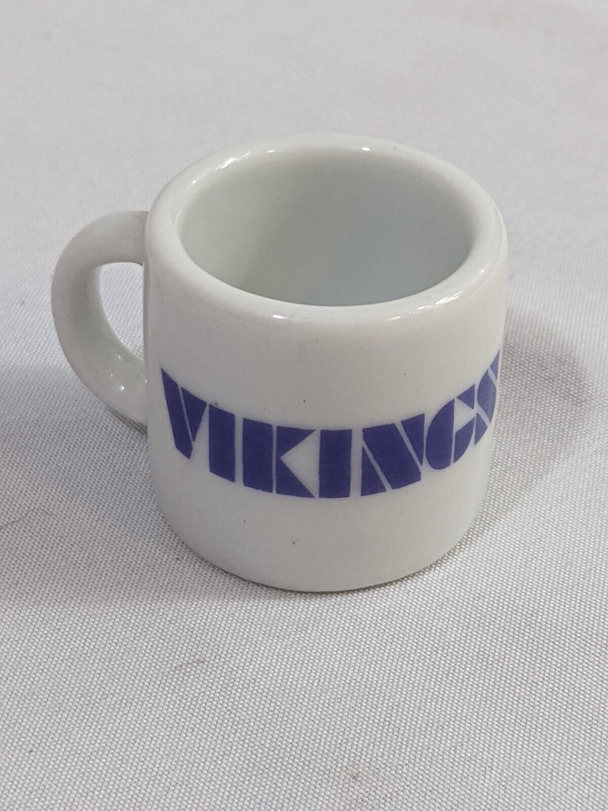 NFL Minnesota Vikings Collectible Mini Mug Espresso Coffee Shot White