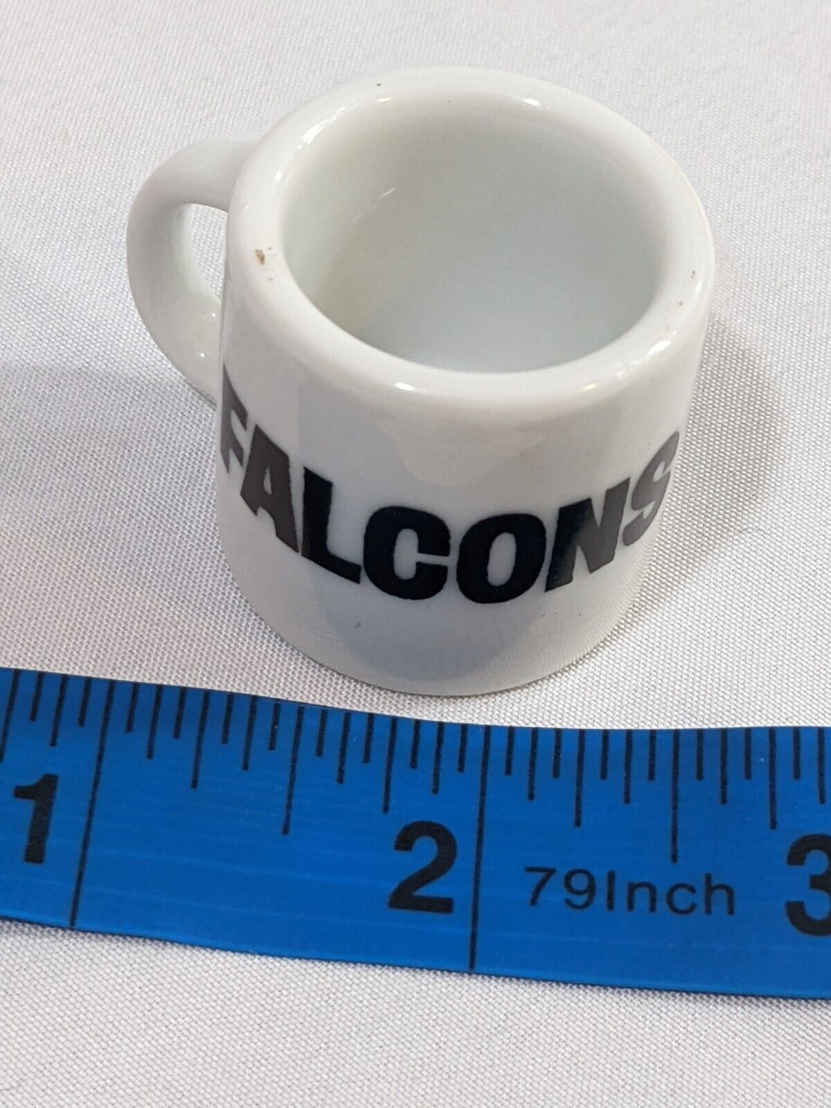 NFL Atlanta Falcons Collectible Mini Mug Espresso Coffee Shot White