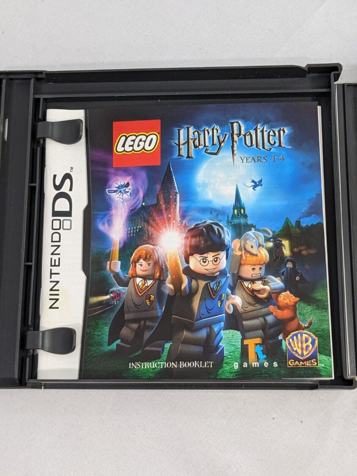 Nintendo DS Lego Harry Potter Years 1-4 Manual & Game Case Only