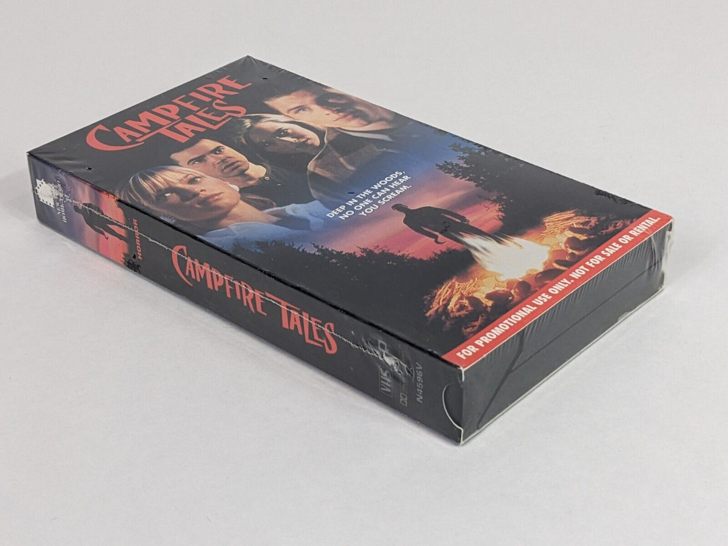 Campfire Tales 1997 Horror/Teen Film Movie VHS Screening Copy Warner Bros RARE