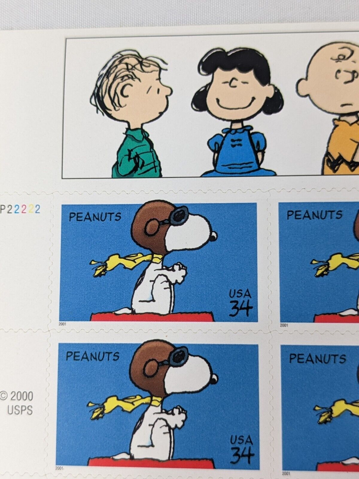 Peanuts by Shulz USA .34 Collectible United States US Postage Stamps