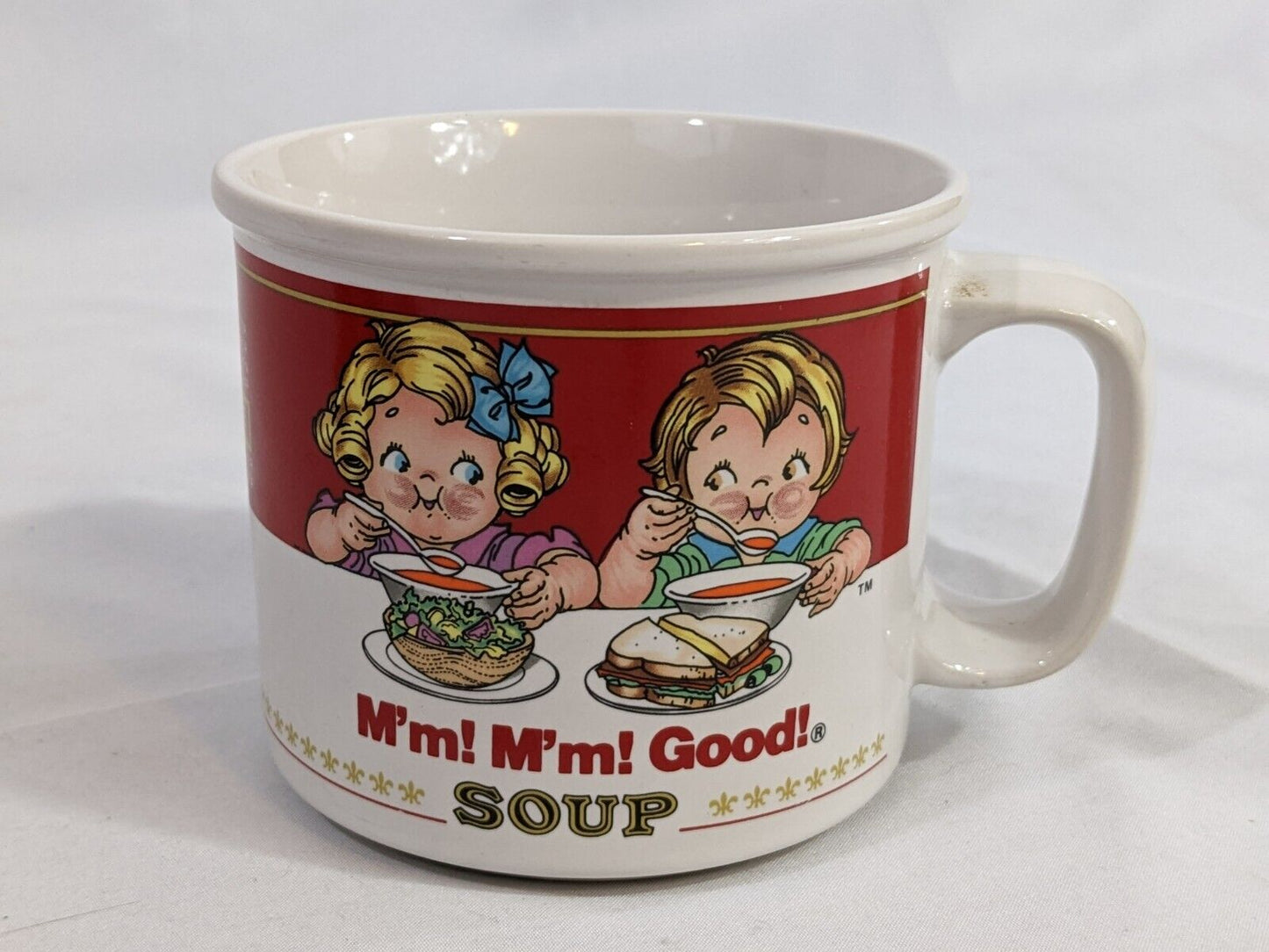 Campbell's Soup Ceramic Mug 1991 Microwavable 14 fl oz by Westwood