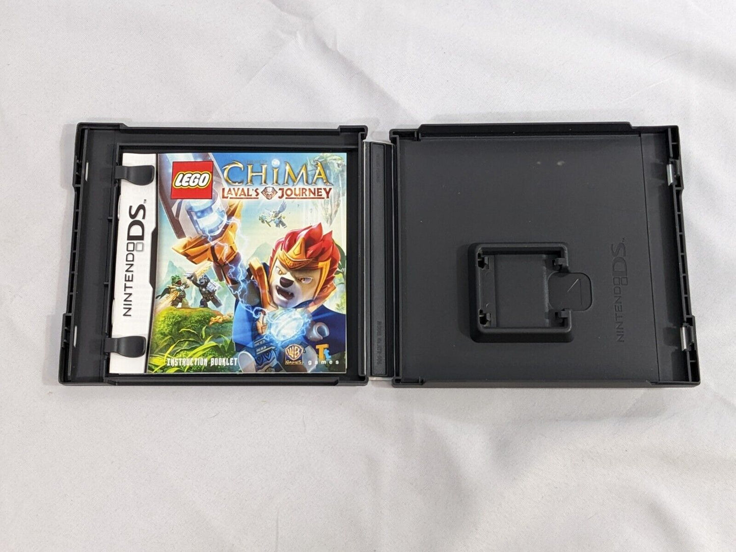 Nintendo DS Lego Chima Laval's Journey Manual and Cartridge Game Case Only