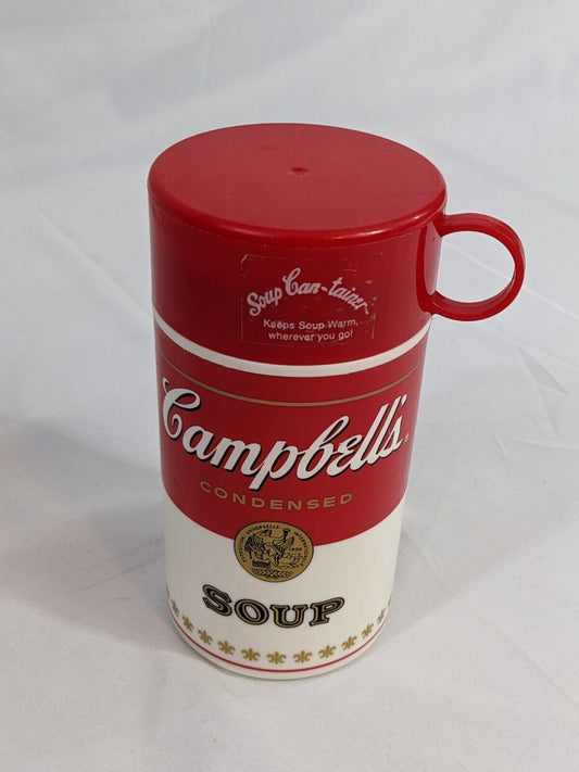 Campbell's Soup Can-Tainer Thermos Insulated Portable Travel Container 11.5 oz