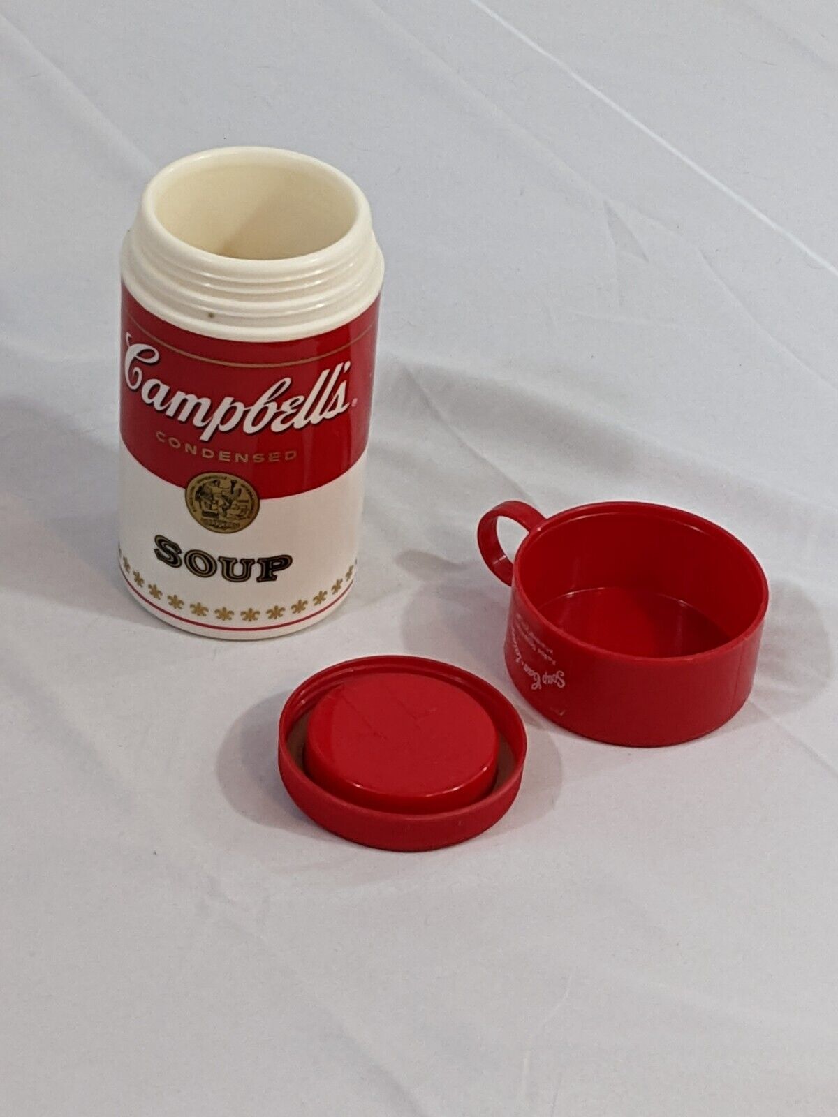 Campbell's Soup Can-Tainer Thermos Insulated Portable Travel Container 11.5 oz