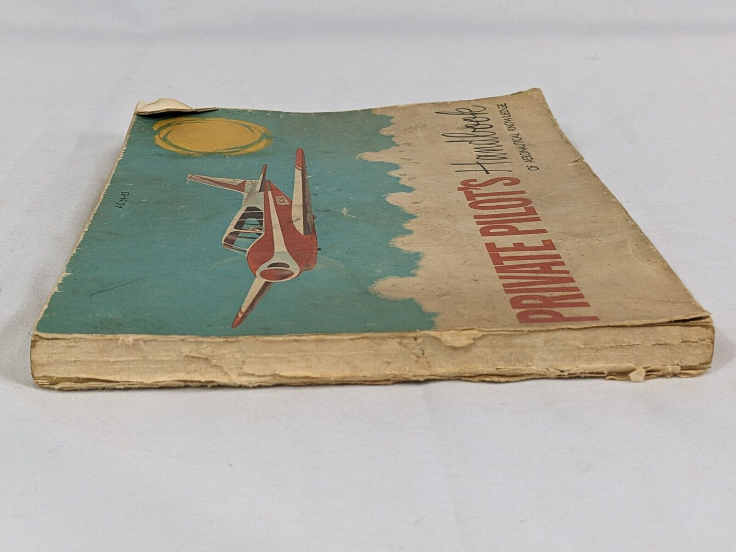 Private Pilot's Handbook of Aeronotical Knowledge Vintage 1965 Paperback Book